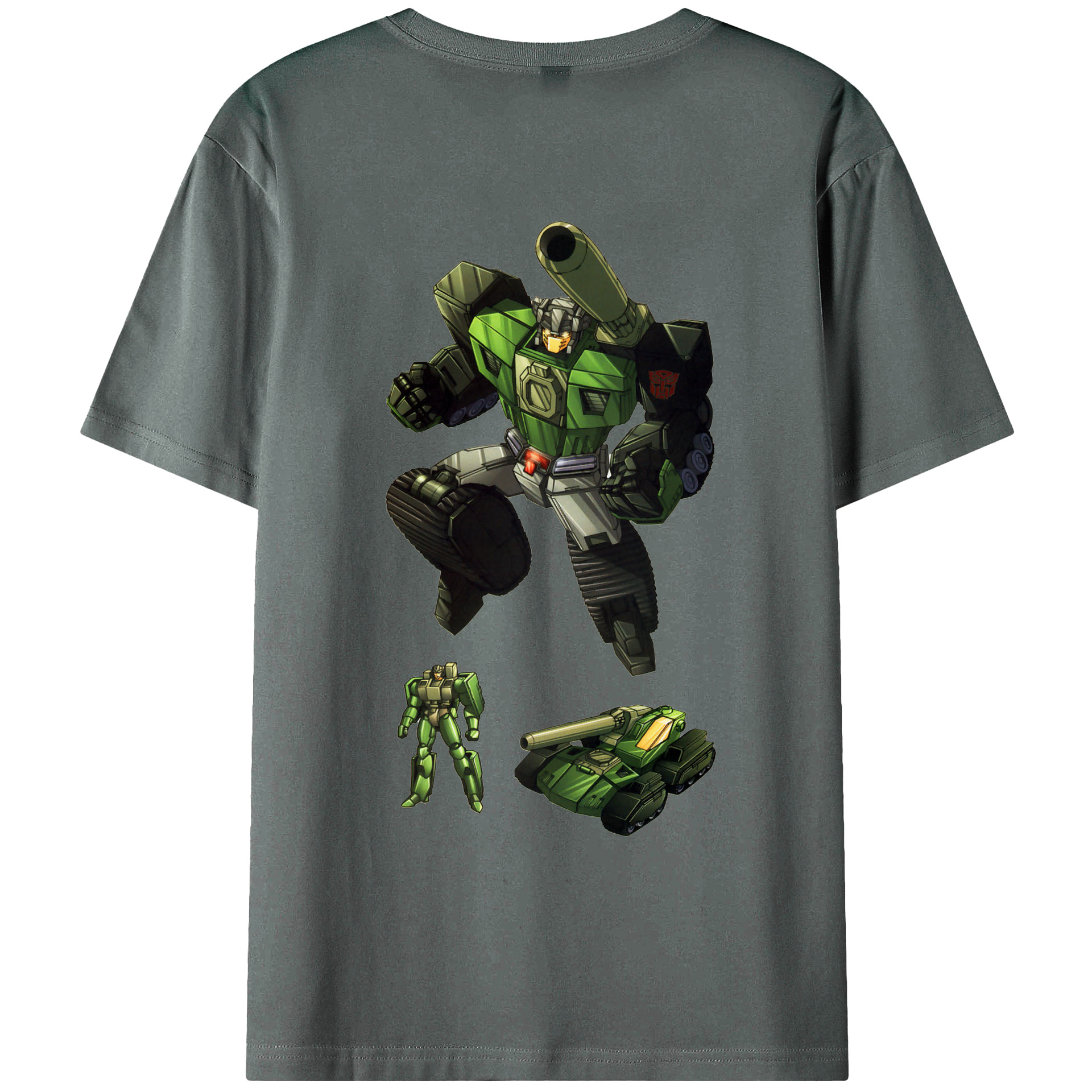 （画像用）  綿100％ メンズ半袖Tシャツ（バックプリント） 通気性